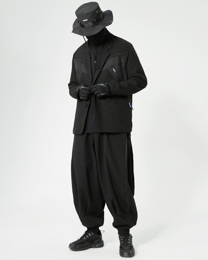 Relaxed Fit Ninja Hakama Pants -  streetwear - Stylish Loose Fit Ninja Hakama Pants for Modern Wear - View 7
