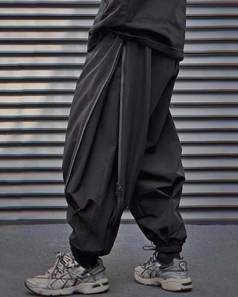 Relaxed Fit Ninja Hakama Pants -  techwear - Stylish Loose Fit Ninja Hakama Pants for Modern Wear - View 9