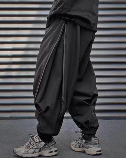 Relaxed Fit Ninja Hakama Pants -  techwear - Stylish Loose Fit Ninja Hakama Pants for Modern Wear - View 9