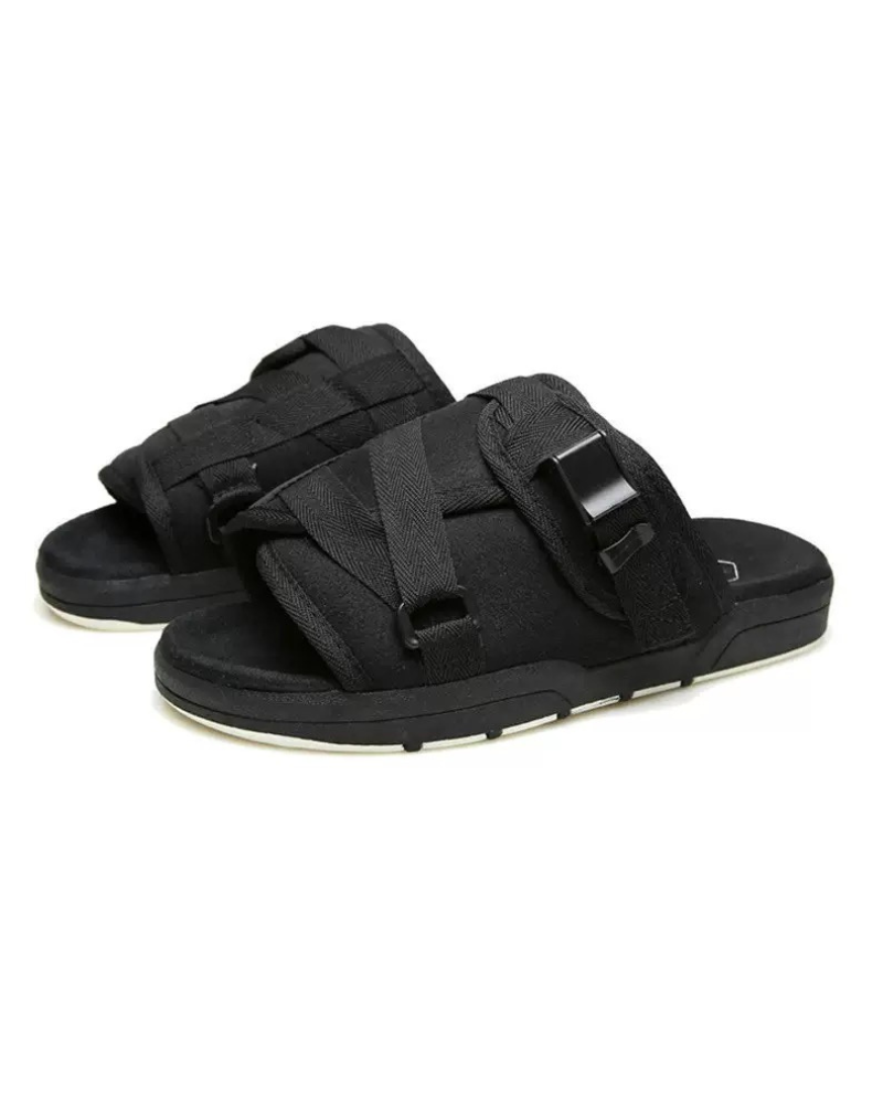 Relaxing Japanese Techwear Slippers -  mesh slippers - Comfortable Japanese Techwear Slippers | Breathable Mesh - View 7