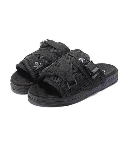 Relaxing Japanese Techwear Slippers -  japanese slippers - Comfortable Japanese Techwear Slippers | Breathable Mesh - View 5