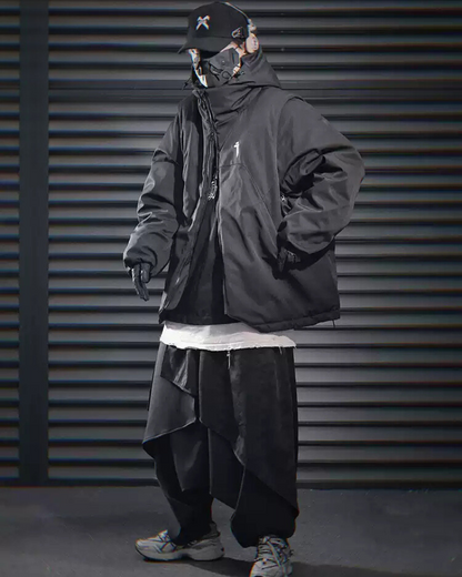 Removable Sleeves Winter Jacket -  polyester jacket - Versatile Removable Sleeves Winter Jacket for All Styles - View 5