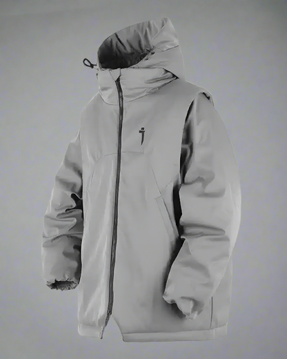 Removable Sleeves Winter Jacket -  removable sleeves - Versatile Removable Sleeves Winter Jacket for All Styles - View 6