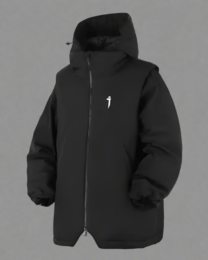 Removable Sleeves Winter Jacket -  stylish tech-inspired jacket - Versatile Removable Sleeves Winter Jacket for All Styles - View 7