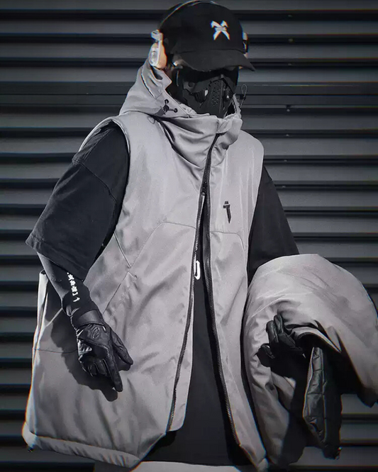 Removable Sleeves Winter Jacket - versatile styling jacket - Versatile Removable Sleeves Winter Jacket for All Styles - Main view