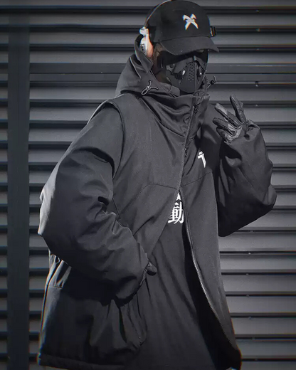 Removable Sleeves Winter Jacket - winter jacket - Versatile Removable Sleeves Winter Jacket for All Styles - View 2