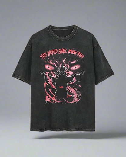 Retro Pain Graphic Tee -  comfortable fabric t-shirt - Retro Pain Graphic Tee for Ultimate Comfort - View 4