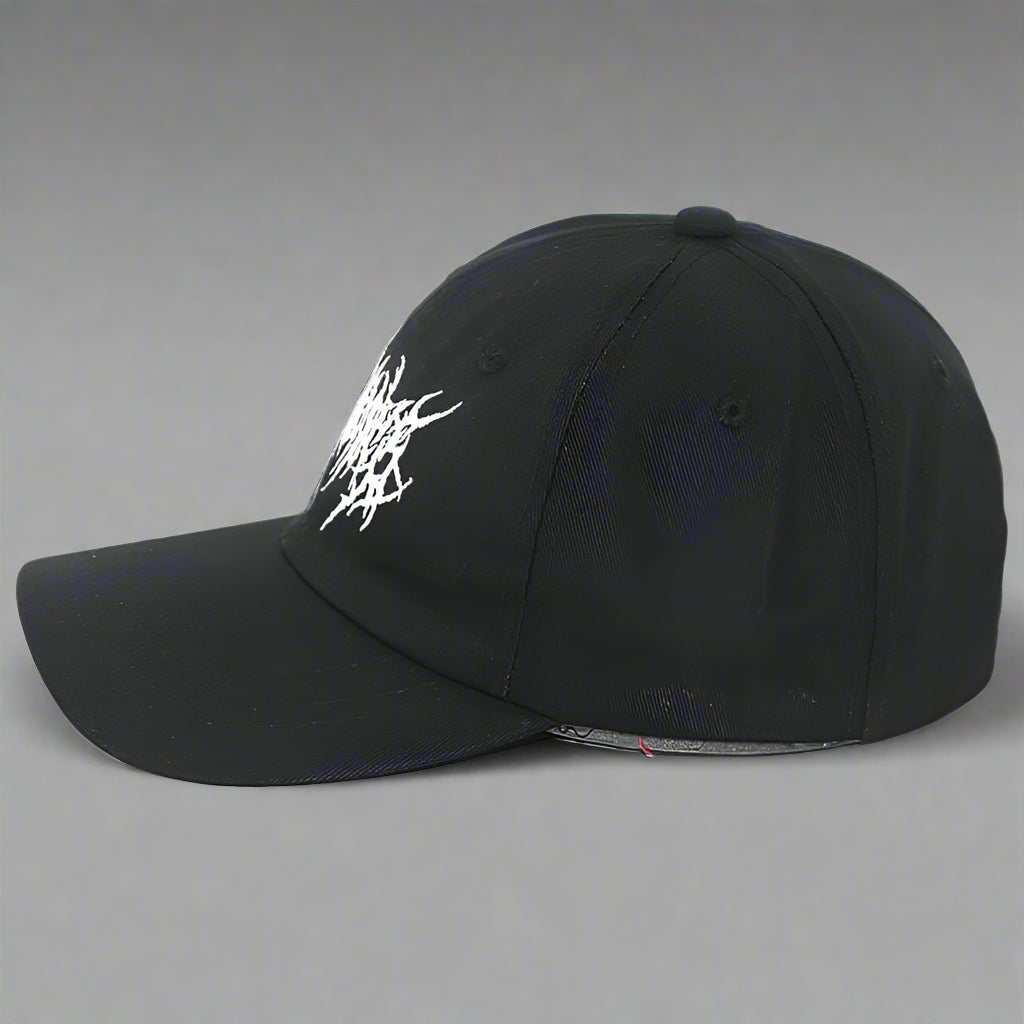 Retro Vibe Grunge Cap -  black cap - Retro Vibe Grunge Cap for a Stylish Look - View 3