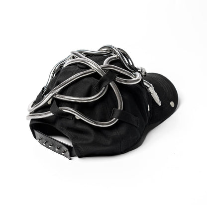 Reversible Serpent Spiral Hat - reversible hat - Reversible Serpent Spiral Hat for Unique Style - View 3