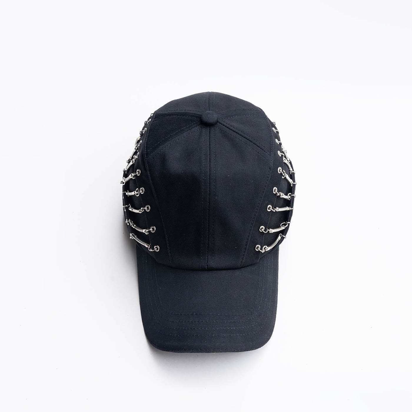 Reversible Snakebone Double-Layer Cap -  cotton cap - Avant-Garde Double-Layer Snakebone Cap for Stylish Wear - View 4
