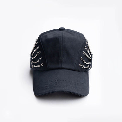 Reversible Snakebone Double-Layer Cap - reversible cap - Avant-Garde Double-Layer Snakebone Cap for Stylish Wear - View 2