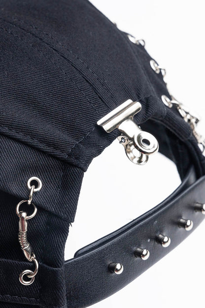 Reversible Snakebone Double-Layer Cap - reversible cap - Avant-Garde Double-Layer Snakebone Cap for Stylish Wear - View 9