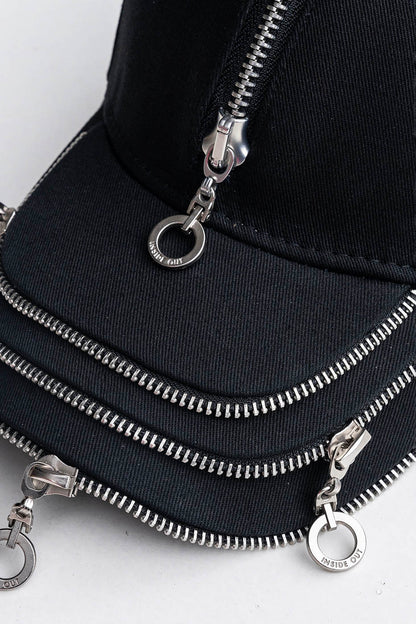Reversible Triple-Layer Zipper Hat -  triple-layer hat - Reversible Triple-Layer Zipper Hat for Stylish Comfort - View 6