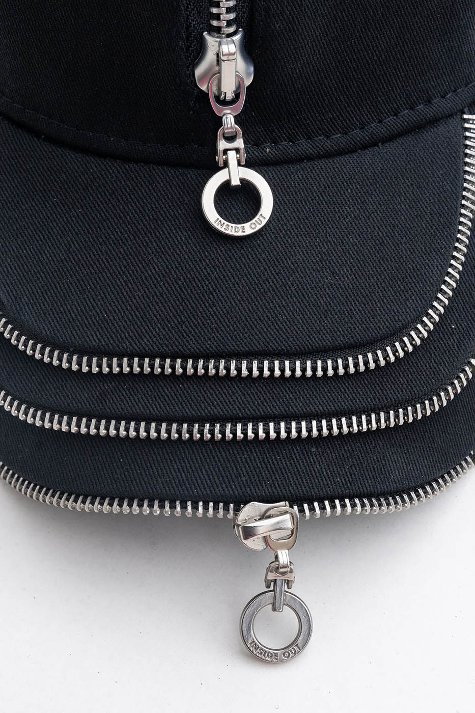 Reversible Triple-Layer Zipper Hat -  versatile fashion hat - Reversible Triple-Layer Zipper Hat for Stylish Comfort - View 7