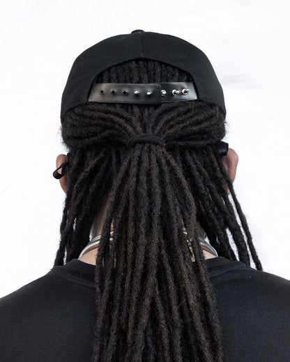 Reversible Zip Rivet Hat -  casual street style - Reversible Baseball Cap with Zipper and Rivet Details - View 10