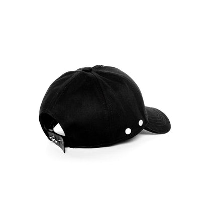 Reversible Zip Rivet Hat -  casual street style - Reversible Baseball Cap with Zipper and Rivet Details - View 3