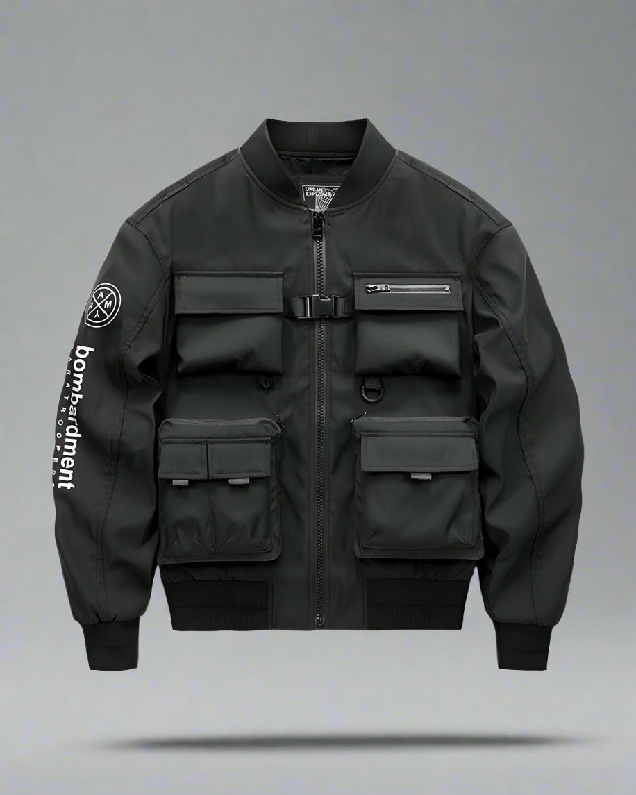 Revolutionary Bomber Jacket Backpack - bomber jacket - Versatile Bomber Jacket for Urban Adventures - Main view