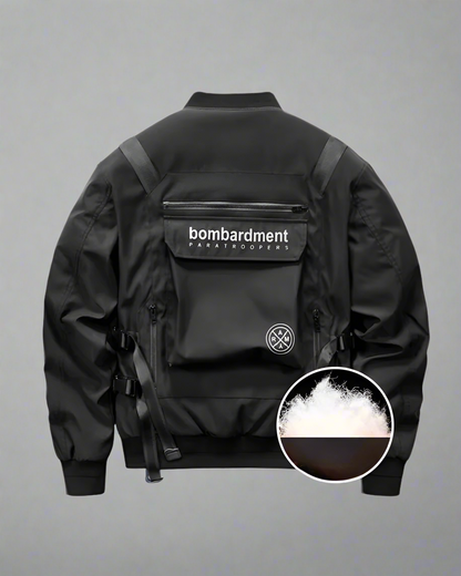 Revolutionary Bomber Jacket Backpack -  techwear - Versatile Bomber Jacket for Urban Adventures - View 5