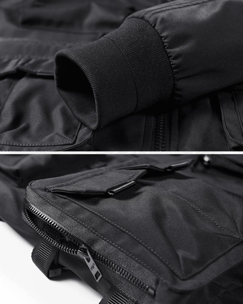 Revolutionary Bomber Jacket Backpack - modern bomber jacket - Versatile Bomber Jacket for Urban Adventures - View 9