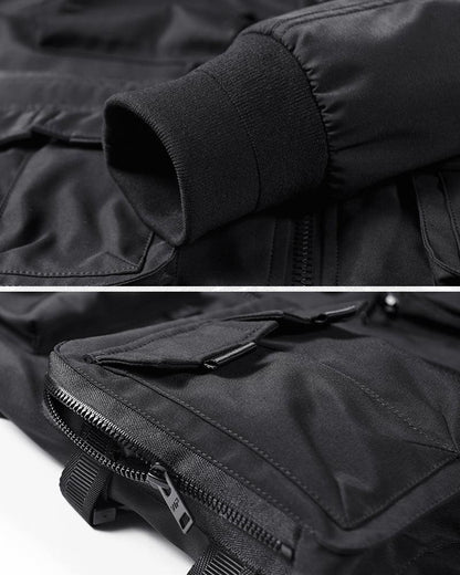 Revolutionary Bomber Jacket Backpack - modern bomber jacket - Versatile Bomber Jacket for Urban Adventures - View 9