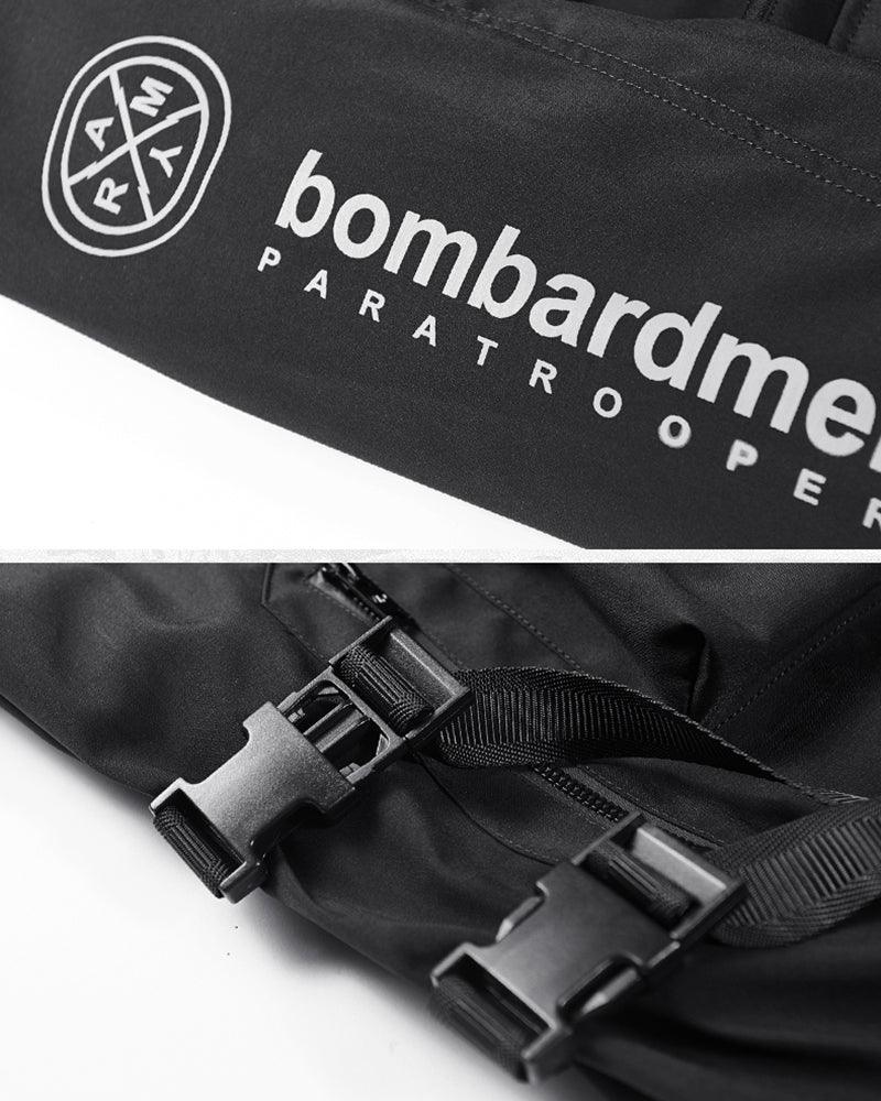 Revolutionary Bomber Jacket Backpack -  black jacket - Versatile Bomber Jacket for Urban Adventures - View 10