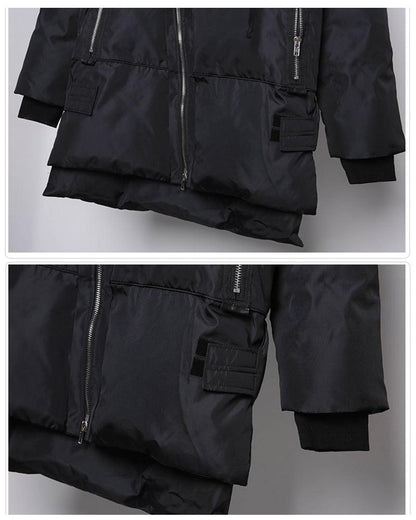 Revolutionary Long Winter Tech Jacket -  black jacket - Stylish Long Winter Tech Jacket for Ultimate Comfort - View 13
