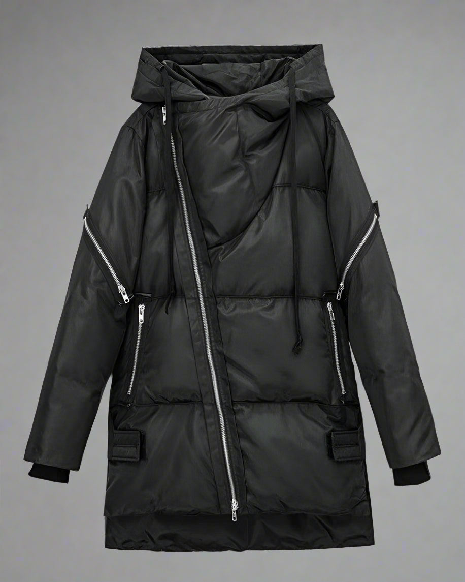Revolutionary Long Winter Tech Jacket -  tech jacket - Stylish Long Winter Tech Jacket for Ultimate Comfort - View 8