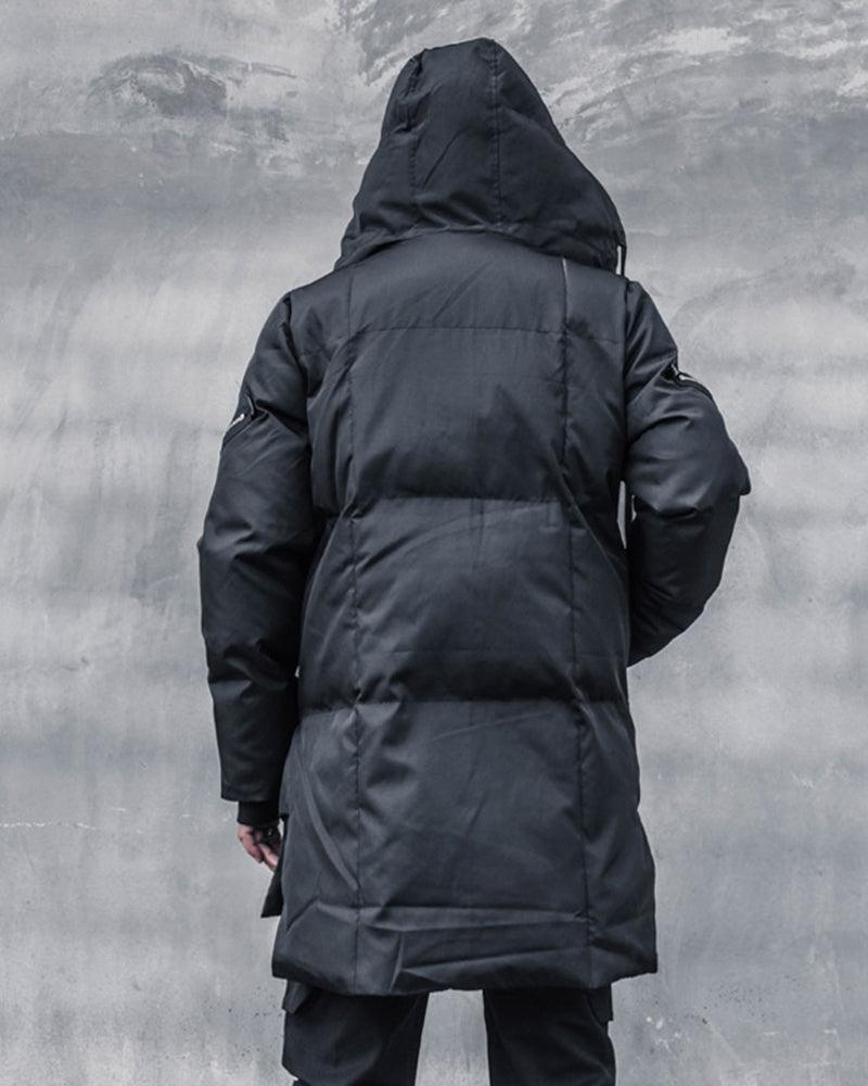 Revolutionary Long Winter Tech Jacket - winter jacket - Stylish Long Winter Tech Jacket for Ultimate Comfort - View 2