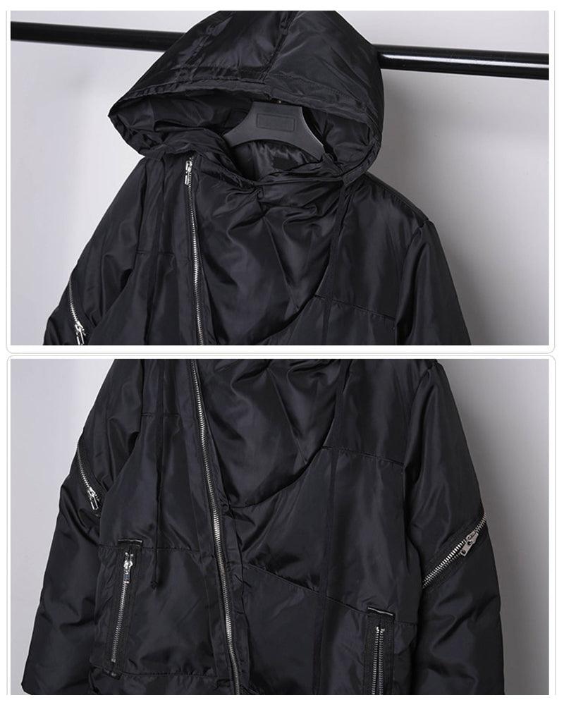Revolutionary Long Winter Tech Jacket - winter techwear - Stylish Long Winter Tech Jacket for Ultimate Comfort - View 12
