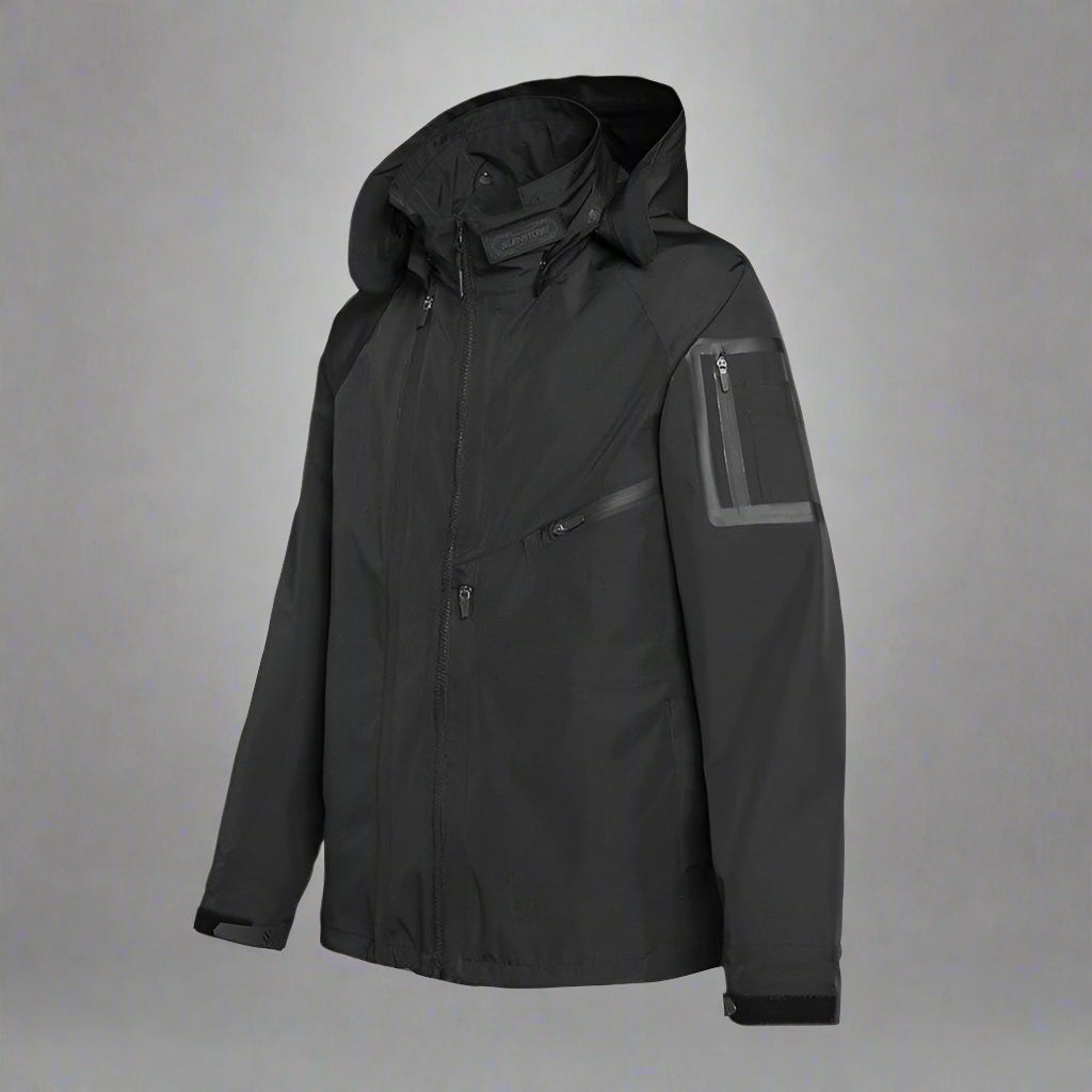 Revolutionary Waterproof Cyberpunk Jacket -  urban style - Waterproof Cyberpunk Jacket for Urban Adventures - View 7