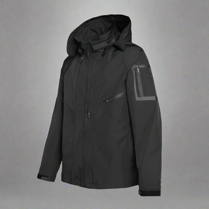 Revolutionary Waterproof Cyberpunk Jacket -  urban style - Waterproof Cyberpunk Jacket for Urban Adventures - View 7