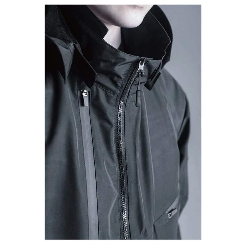 Revolutionary Waterproof Cyberpunk Jacket -  techwear coat - Waterproof Cyberpunk Jacket for Urban Adventures - View 6