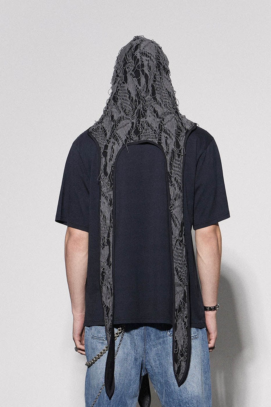Ripped Bunny Ears Durag -  durag - Gothic Bunny Ears Durag for Bold Style - View 11