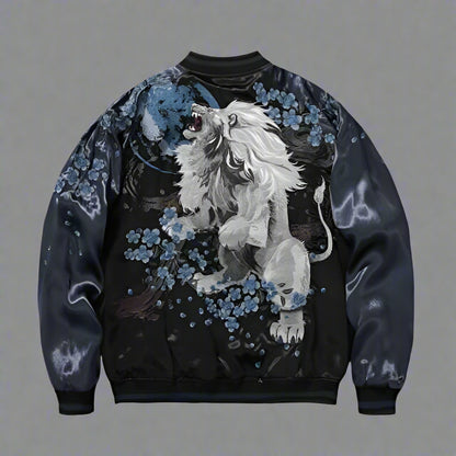 Roaring Style Reversible Jacket -  embroidered jacket - Japanese Reversible Jacket for Stylish Streetwear - View 3