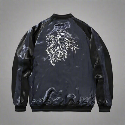 Roaring Style Reversible Jacket -  lightweight satin jacket - Japanese Reversible Jacket for Stylish Streetwear - View 4