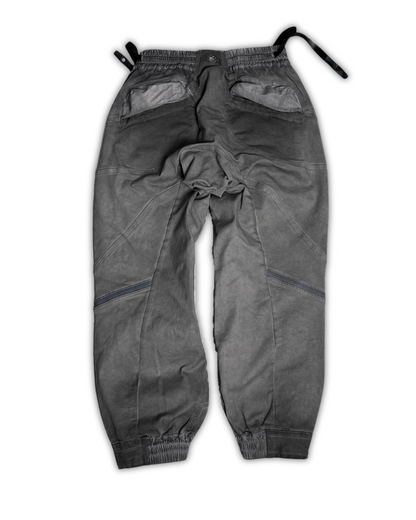 Rugged 3D Distressed Cargo Pants -  techwear - Rugged 3D Distressed Cargo Pants for Modern Style - View 15