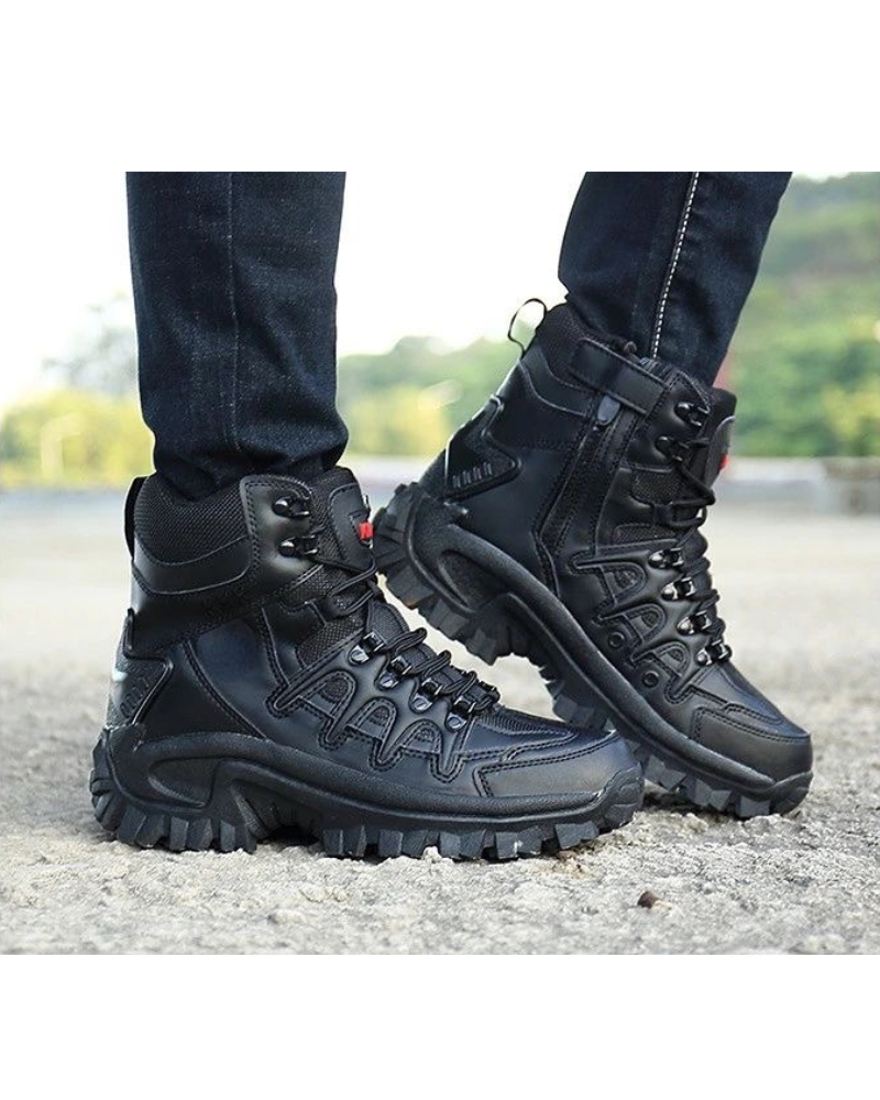 Rugged Tactical Hiking Boots - hiking boots - Rugged Tactical Hiking Boots for Comfort and Style - View 2