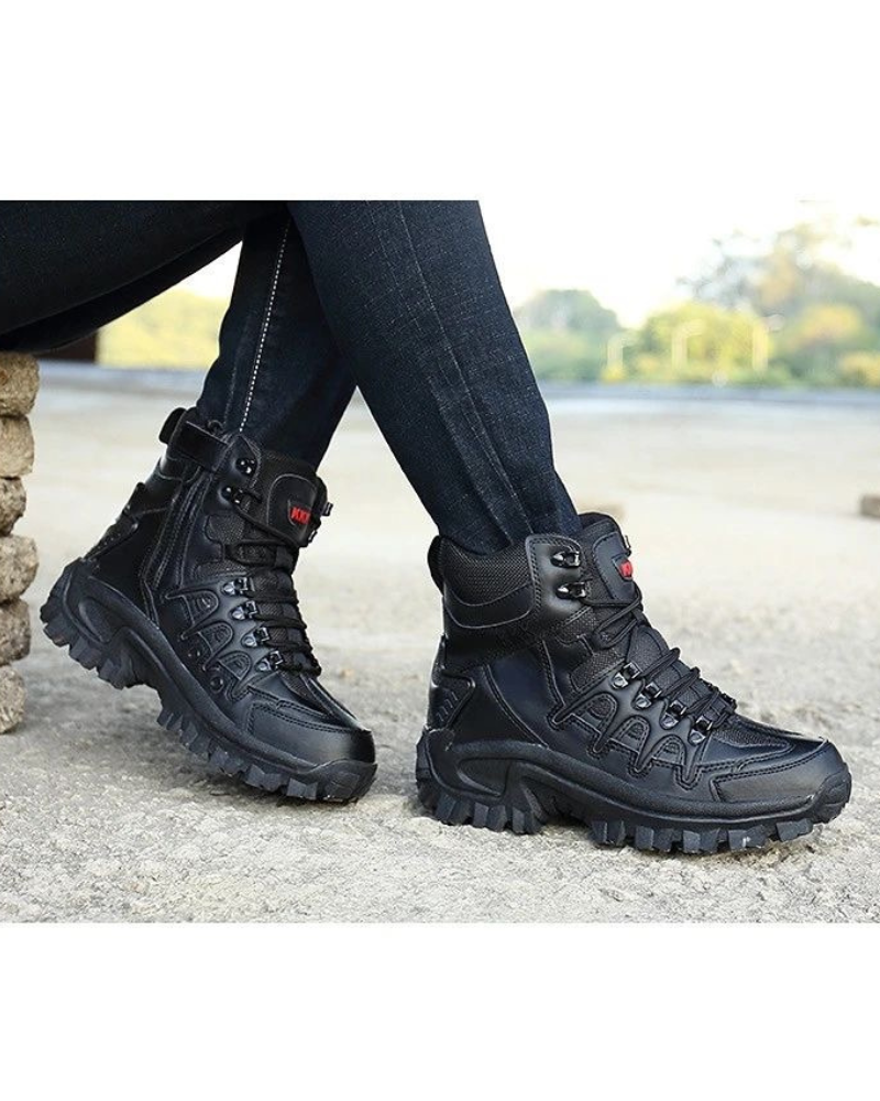 Rugged Tactical Hiking Boots -  outdoor footwear - Rugged Tactical Hiking Boots for Comfort and Style - View 3