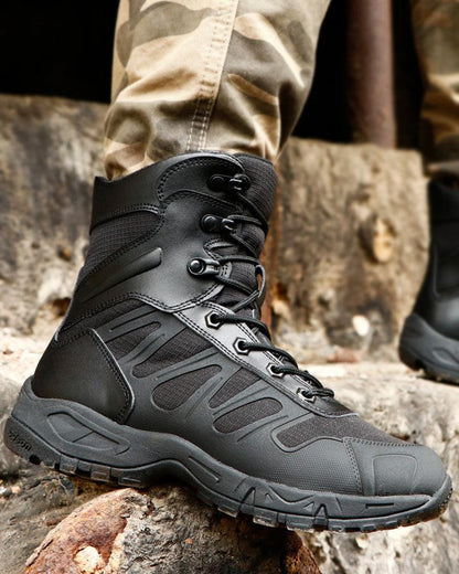 Rugged Tactical Outdoor Boots -  breathable footwear - Rugged Tactical Outdoor Boots for All-Day Comfort - View 3