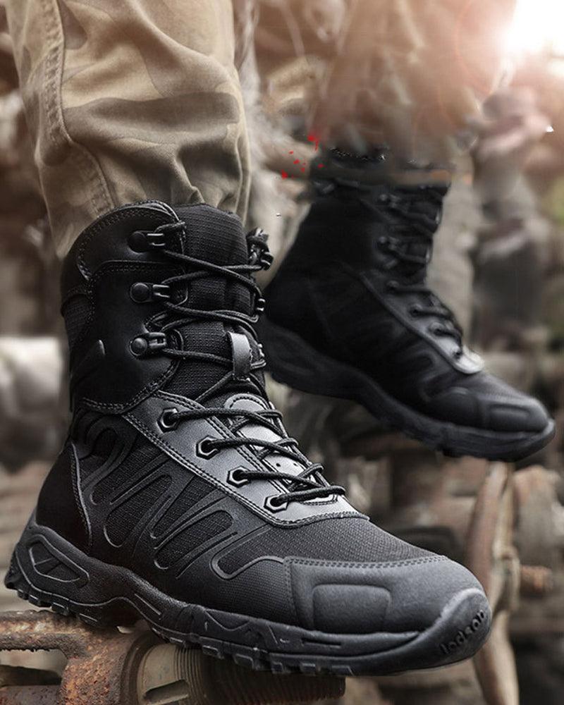Rugged Tactical Outdoor Boots - tactical boots - Rugged Tactical Outdoor Boots for All-Day Comfort - View 2