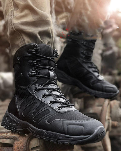 Rugged Tactical Outdoor Boots - tactical boots - Rugged Tactical Outdoor Boots for All-Day Comfort - View 2