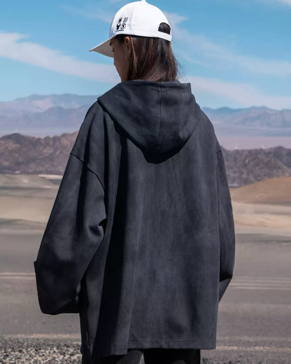 Rugged Unisex Heavyweight Hoodie -  comfortable fabric - Unisex Heavyweight Hoodie for Outdoor Comfort - View 3