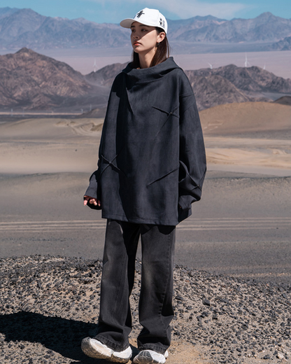 Rugged Unisex Heavyweight Hoodie -  outdoor wear - Unisex Heavyweight Hoodie for Outdoor Comfort - View 5