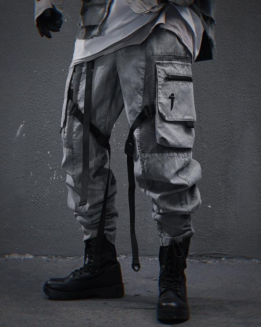Rugged Utility Cargo Trousers - BEST SELLERS - Rugged Utility Cargo Trousers for Versatile Wear - Main view