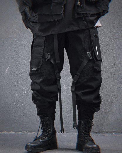 Rugged Utility Cargo Trousers - cargo trousers - Rugged Utility Cargo Trousers for Versatile Wear - View 2