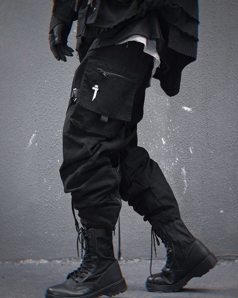 Rugged Utility Cargo Trousers -  durable cargo trousers - Rugged Utility Cargo Trousers for Versatile Wear - View 4