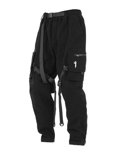 Rugged Utility Cargo Trousers -  utility pants - Rugged Utility Cargo Trousers for Versatile Wear - View 8