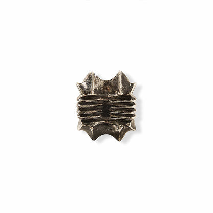 Rugged Warlord's Edge Ring - New Arrivals - Rugged Warlord's Edge Ring with Sculptural Detailing - View 2