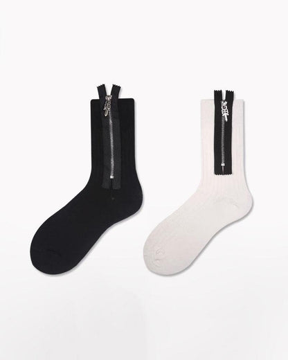 Samurai-Inspired Zippered Sports Socks - New Arrivals - Samurai-Inspired Zippered Sports Socks for Everyday Comfort - Main view