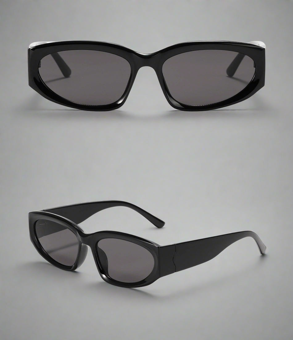 Silver Shimmer Sunglasses -  contemporary eyewear - Chic Silver Shimmer Sunglasses for Effortless Style - View 10